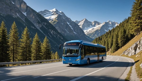Voyager sans stress : la navette entre bourg saint maurice et tignes